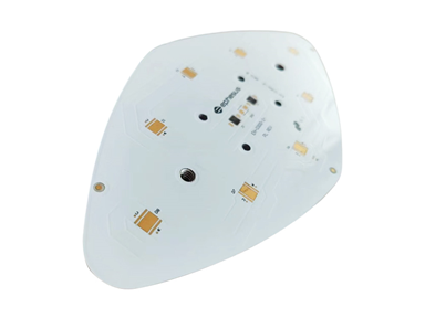 Aluminum PCB：Thick copper PCB：1-layers-AL 3W-4.8mm/3oz-ENIG